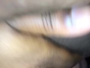 Ebony tight wet pussy cums on my dick 5/16