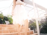 Cum With Solo Goddess Jelena Jensen Masturbating Outdoors! 2/16