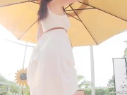 Cum With Solo Goddess Jelena Jensen Masturbating Outdoors! 6/16