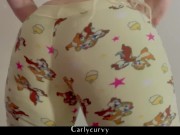 Cute PJ teasing and pussy rubbing!  1/16