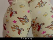 Cute PJ teasing and pussy rubbing!  3/16