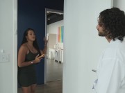 Hot Latina hotel manager gets fucked hard by an old client 1/16