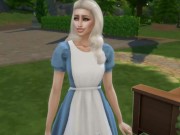 Princess Gone Wild #2 - Lesbian Orgy Party - Alice in Wonderland Tea Party - SIMS 4 Roleplay 1/16