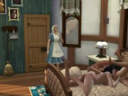 Princess Gone Wild #2 - Lesbian Orgy Party - Alice in Wonderland Tea Party - SIMS 4 Roleplay 2/16