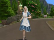 Princess Gone Wild #2 - Lesbian Orgy Party - Alice in Wonderland Tea Party - SIMS 4 Roleplay 3/16