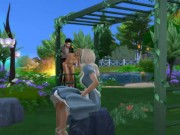 Princess Gone Wild #2 - Lesbian Orgy Party - Alice in Wonderland Tea Party - SIMS 4 Roleplay 4/16