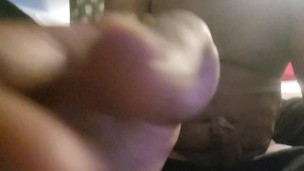 Jimmy Jerks his Beautiful Big Black Cock