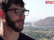 SCAMANGELS - Hot Agents Ember Snow & Jade Kush Win Over Client With Public Sex - LETSDOEIT 4/16