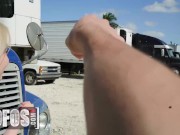 Mofos - Lexi Lore Sucks Jesse Black's Dick And Asks Him For A Favor, To Fuck Her In His Truck 2/16