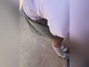 Chupada de COLEGIALA Atrás de los Salones! Sexo Publico!