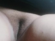 Moaning babe getting off real good