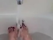 Bath time... goodnight ya'll!! 10/16