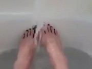 Bath time... goodnight ya'll!! 7/16