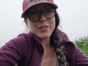 Nerdy Faery Golden Piss And Winking Asshole On The Path 10/16