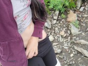 Nerdy Faery Golden Piss And Winking Asshole On The Path 5/16