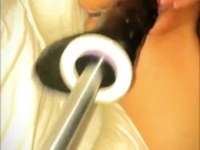 Swedish milf - my fuck machine makes my pussy wet