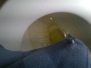 Pissing boxers on the toilet 11/16