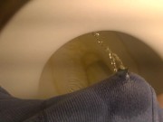 Pissing boxers on the toilet 5/16