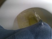 Pissing boxers on the toilet 9/16