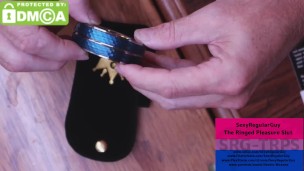 Unboxing King Rings - True Blue Cock Ring - Ringing The captains Cock with his Cock Ring