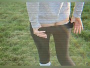 (Public Sex) Step Sis Openly Fucks Outdoors  4/16