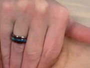 Redhead fingers herself 9/16