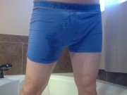 Being dirty at home piss filling up my boxers gets me rock hard. 12/16