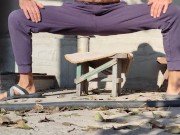 Weekend. Bask in the sun, autumn morning 16/16