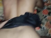 Indian girl in black bikini hot doggystyle 14/16