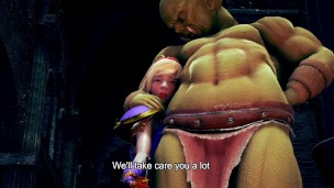 female knight lose to monster ork – episode.20