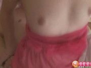 Teen gorges on cock giving blowjob 9/16