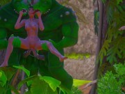 Furry aliens have a double anal challenge | wild life sex 1/16