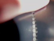 Amateur redheaded girl in latex doggystyle fucked with huge cumshot - pov 4k 4/16