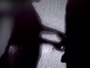 A shadow blowjob 4k - My girlfriend gives me a little gift after a hard day at work 2/16