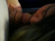 Amatuer Mexican Teen gives handjob and swallows