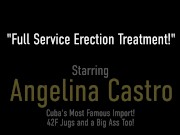 Medical Muffs Karen Fisher And Angelina Castro Give Erection Treatment 1/16