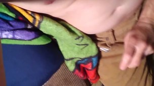 Me jacking off with dick through fly 10-20-2021