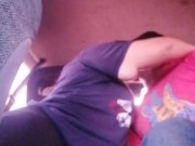 Milf cachonda cogida en el auto en plena vía pública 1/16