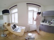 DP Threesome with Slim Office Girl 2/16