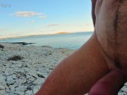 GENTLYPERV MEETS A PERVY GIRL ON A BEACH. During an exhibitionist day at the sea I find a cute woman 11/16