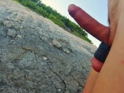 GENTLYPERV MEETS A PERVY GIRL ON A BEACH. During an exhibitionist day at the sea I find a cute woman 13/16