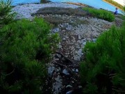 GENTLYPERV MEETS A PERVY GIRL ON A BEACH. During an exhibitionist day at the sea I find a cute woman 3/16
