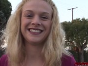 Violet Blue is Cute Naked and Walking the Streets of LA 1/16