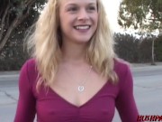 Violet Blue is Cute Naked and Walking the Streets of LA 3/16