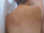 MILF Works Hard for Shower Facial 3/16