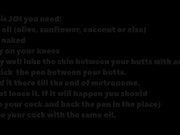 PEN HOLDING JOI - DAY 19 1/16