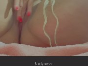 Making a tissue disappear because of my wetness!  13/16