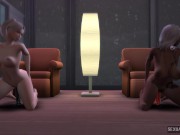 Two Girls Accompany Each Other While Masturbating - Sexual Hot Animations