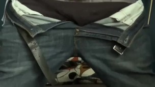Jerking In My Jeans - Pool Of Cum