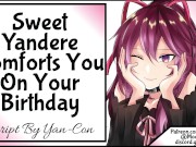 Sweet Yandere GF Comforts You On Your Birthday! 13/16